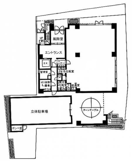 ユニゾ大井4丁目ビル1F 間取り図