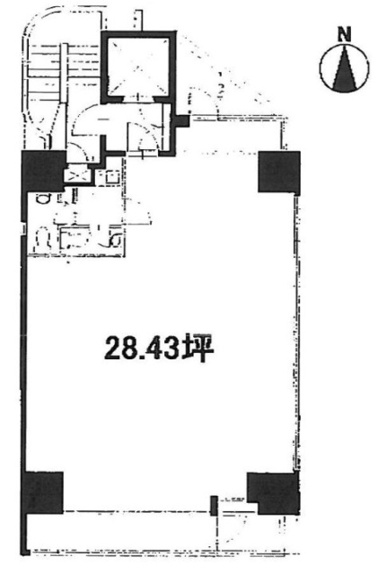 加藤ビル5F 間取り図