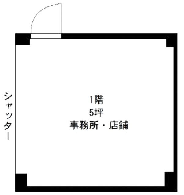 新井ビル1F 間取り図