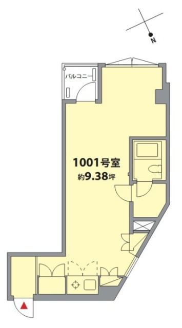 PAN南青山1001 間取り図