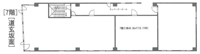 世界堂ビルC 間取り図