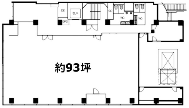 新三ビル1F 間取り図