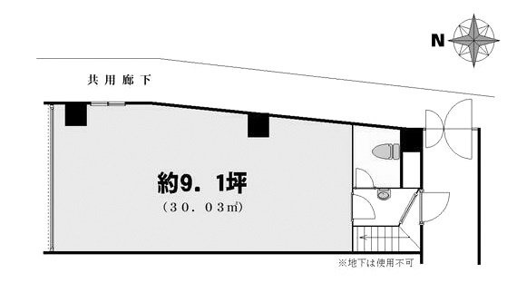 高田馬場トーシンビルA 間取り図