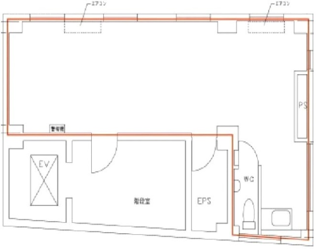 小笠原ビル7F 間取り図