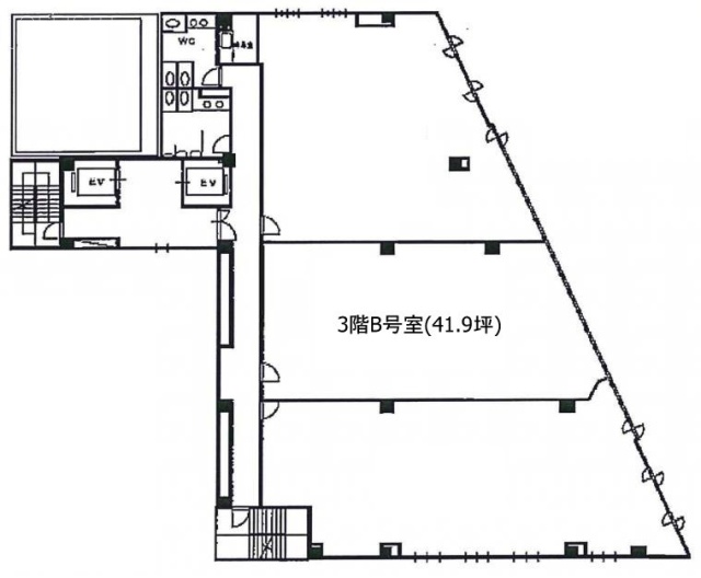 大佳板橋ビルB 間取り図