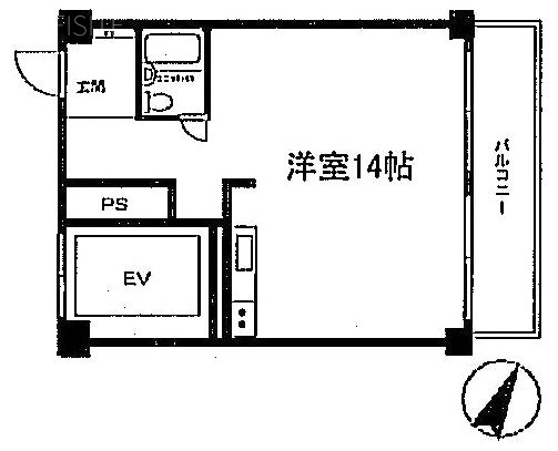 チェリーガーデンビル9F 間取り図
