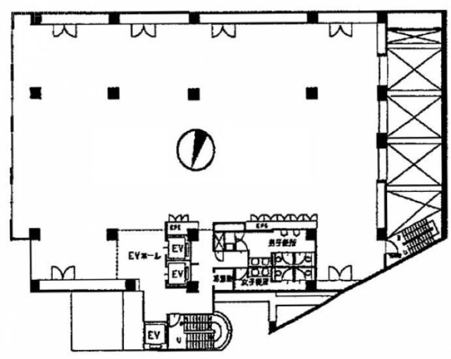 G-TERRACE紀尾井町ビル3F 間取り図