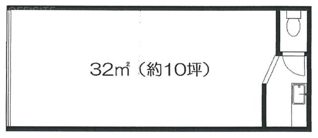 庚申マンション102 間取り図