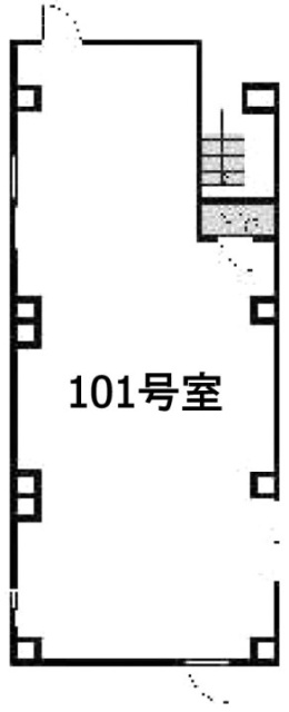 菊地ビル101 間取り図