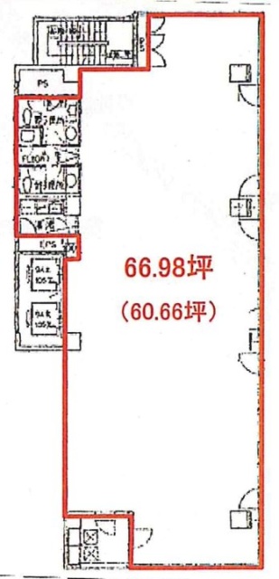 Daiwa築地ビル3F 間取り図