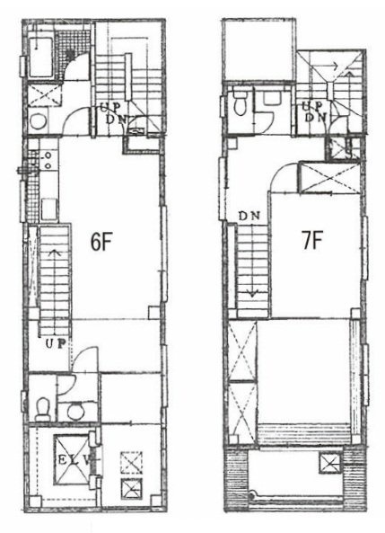 三沢ビル6F～7F 間取り図