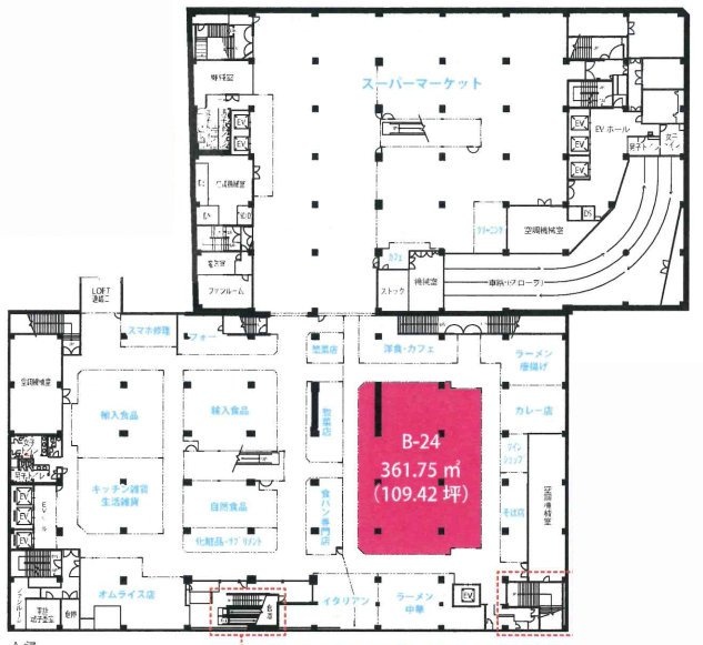 コピスエフエフA棟B24 間取り図