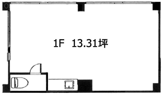 ベルメゾン国沢ビル1F 間取り図