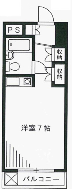 高円寺リリエンハイム706 間取り図