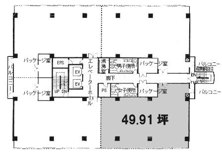 東武横浜立野ビル3F 間取り図