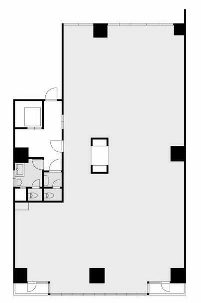 御田八幡(ミタハチマン)ビル2F 間取り図