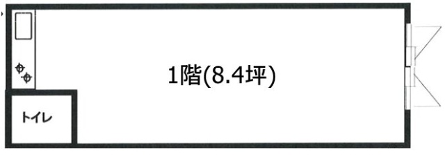 スカイコート西新宿ビル1F 間取り図