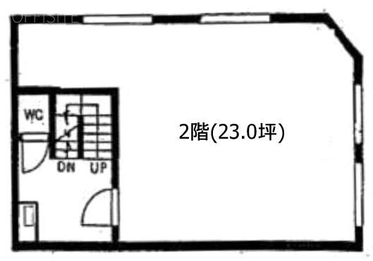 上田ビル2F 間取り図