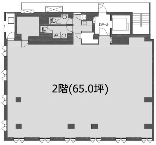 東京堂神保町第3ビル2F 間取り図