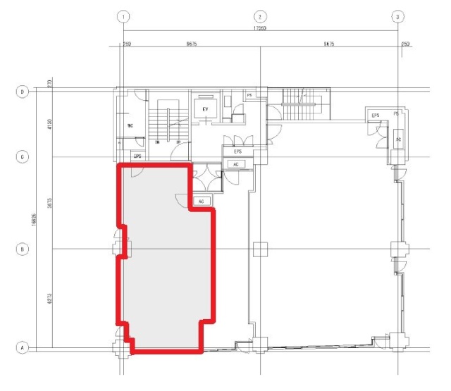 赤坂2丁目アネックスビル2F 間取り図