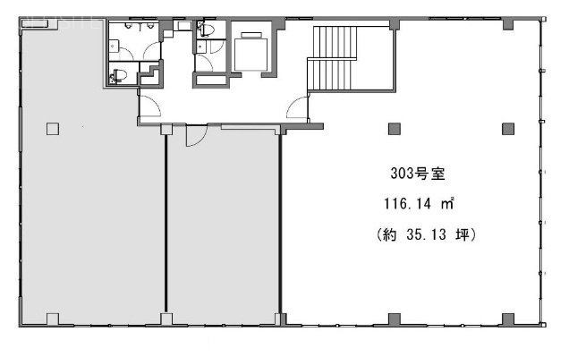 神谷ビル303 間取り図