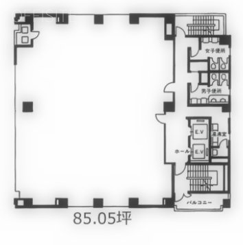 関内STビル4F 間取り図