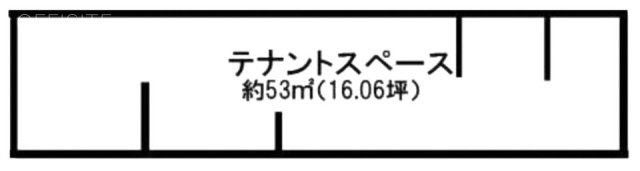 ZA KAGURAZAKAビルB1F 間取り図