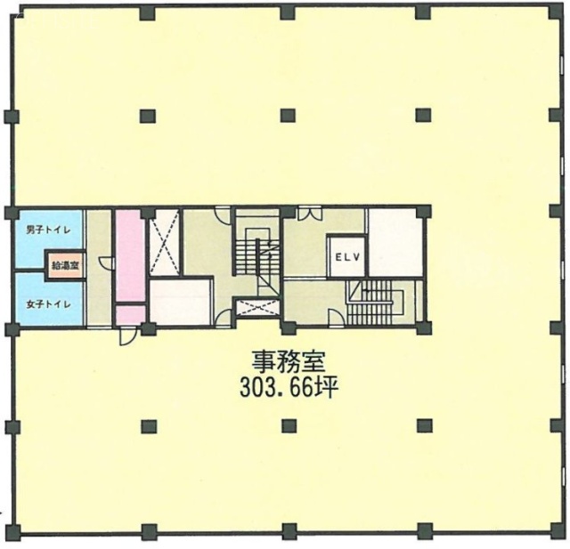 たつむら青山マンション3F 間取り図