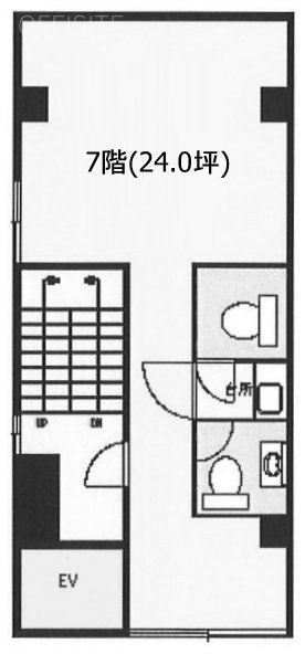 ドミノビル7F 間取り図