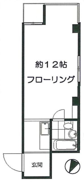 日本橋センチュリープラザ1202 間取り図