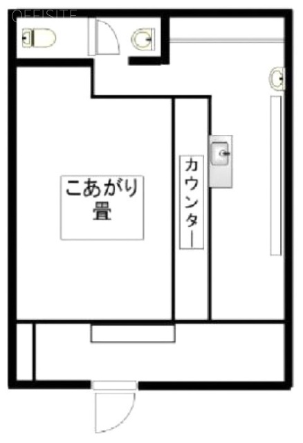 日興パレス羽田ビル103 間取り図