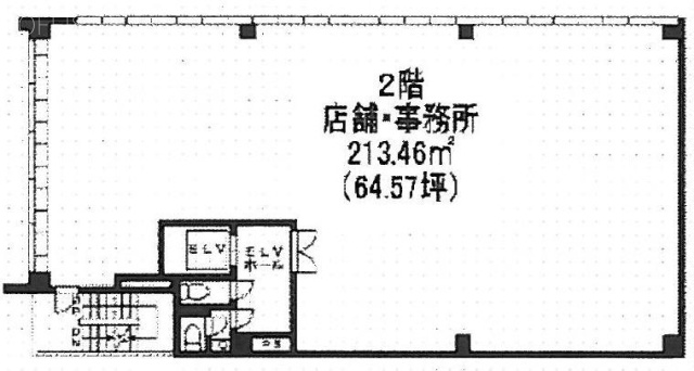 駒沢パークサイドテラスサウス2F 間取り図