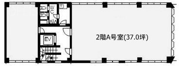 八百茂ビルA 間取り図