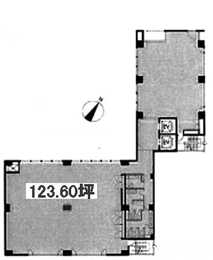 EDGE水天宮5F 間取り図