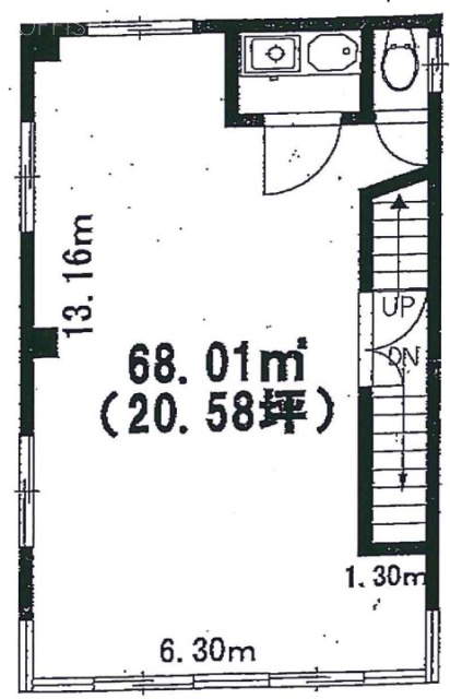 竹内ビル2F 間取り図