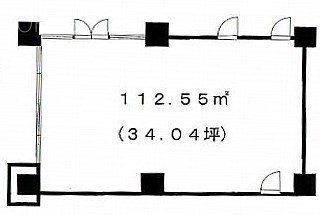 リエトコートアルクスタワービル1F 間取り図