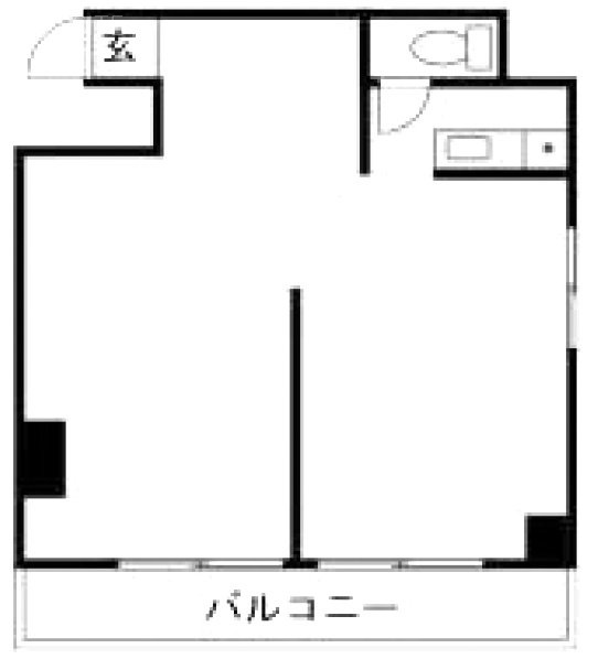 松本館ビル301 間取り図