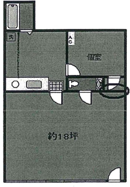 川崎センタービル1F 間取り図