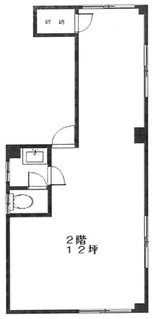 吉澤ビル2F 間取り図