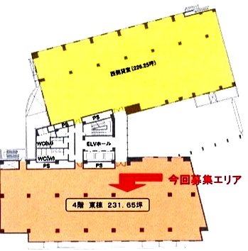 ステップ六本木ビル東 間取り図