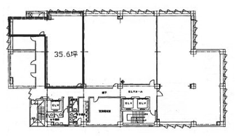 関内トーセイビルⅡ201 間取り図