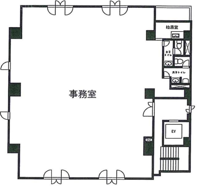 高島ビル6F 間取り図