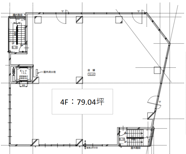 THE KINDAI 10 IKEBUKURO4F 間取り図