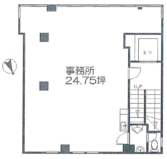 松本ビル2F 間取り図