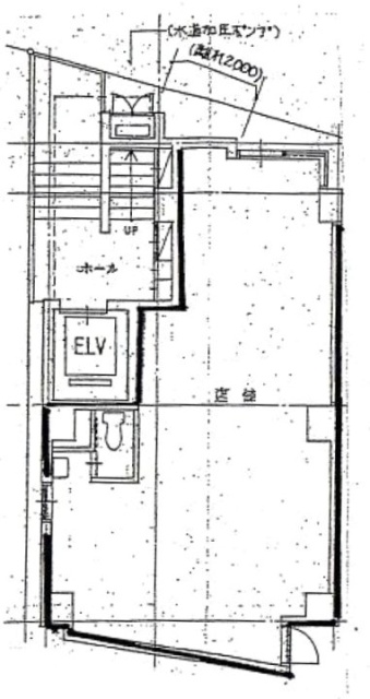 SFフラッツ1F 間取り図