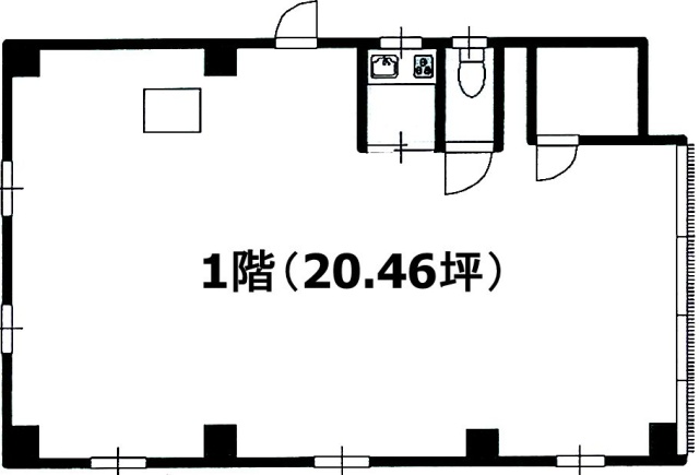 ビジュアルワン1F 間取り図