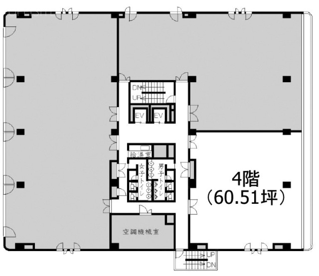 オーク大塚ビル4F 間取り図