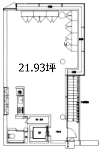 青山ライズビルディング3F 間取り図