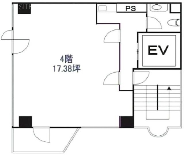 関ビル4F 間取り図