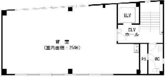 双葉ビル4F 間取り図